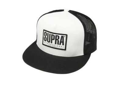 Sombreros Supra TRI-BLOCK TRUCKER Accesorios Blancas/Negras (MX-15849)